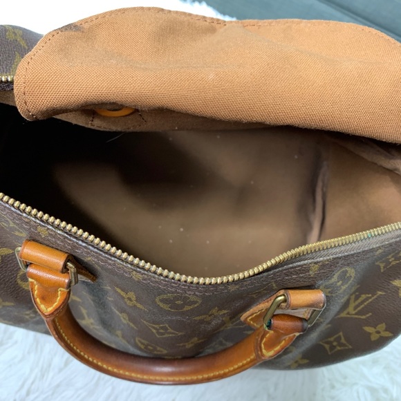 VINTAGE ⭐️ Louis Vuitton Speedy 30 handbag SD 1913 - Picture 13 of 16
